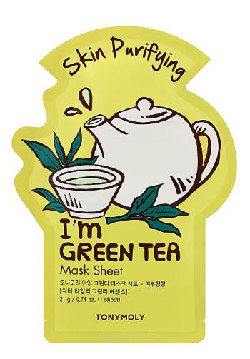 Tony Moly Čisticí plátýnková maska I`m Green Tea (Skin Purifying Mask Sheet) 21 ml