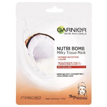 Garnier Textilní pleťová maska s kokosovým mlékem pro suchou pleť Skin Naturals (Milky Tissue Mask) 28 g