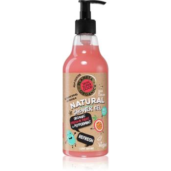Planeta Organica Organic Passionfruit & Peppermint osvěžující sprchový gel 500 ml