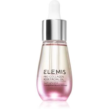 Elemis Pro-Collagen Rose Facial Oil zklidňující olej pro rozjasnění a vyhlazení pleti 15 ml