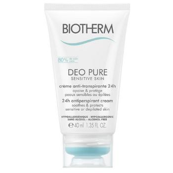 Biotherm Krémový antiperspirant pro citlivou a depilovanou pokožku Deo Pure Sensitive (24h Antiperspirant Cream) 40 ml