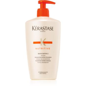 Kérastase Nutritive Bain Satin 2 vyživující šamponová lázeň pro suché zcitlivělé vlasy 500 ml