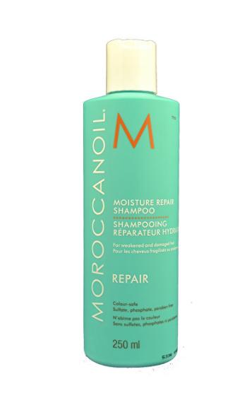 Moroccanoil Regenerační šampon s obsahem arganového oleje na slabé a poškozené vlasy (Moisture Repair Shampoo) 250 ml