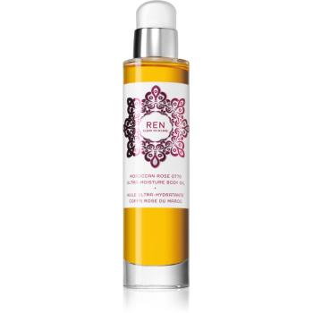 REN Moroccan Rose hydratační tělový olej s vůní růží 100 ml