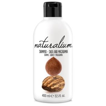 Naturalium Nuts Shea and Macadamia regenerační šampon pro suché a poškozené vlasy 400 ml