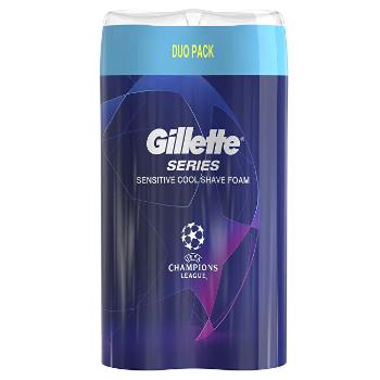 Gillette Pěna na holení Series Sensitive Cool Shave Foam 2 x 250 ml