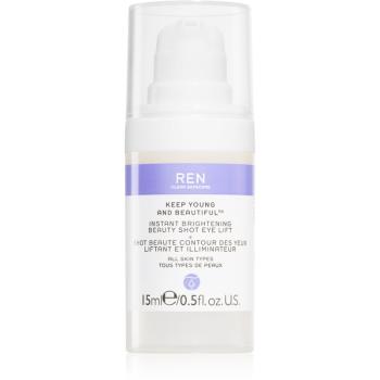 REN Keep Young And Beautiful™ rozjasňující oční gel s liftingovým efektem 15 ml