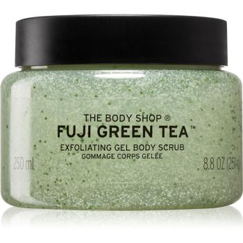 The Body Shop Fuji Green Tea tělový peeling se zeleným čajem 250 ml