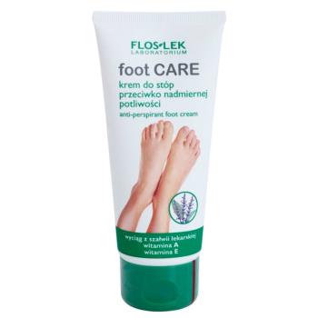 FlosLek Laboratorium Foot Care krém na nohy proti nadměrnému pocení 100 ml
