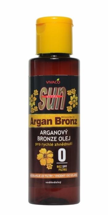 Vivaco Sun opalovací olej s Bio-arganovým olejem SPF0 100 ml