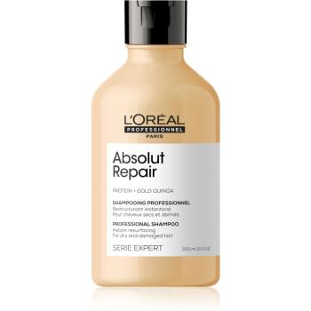 L’Oréal Professionnel Serie Expert Absolut Repair Gold Quinoa + Protein hloubkově regenerační šampon pro suché a poškozené vlasy 300 ml