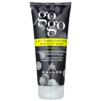 Kallos Gogo energizující sprchový gel na tělo a vlasy 200 ml