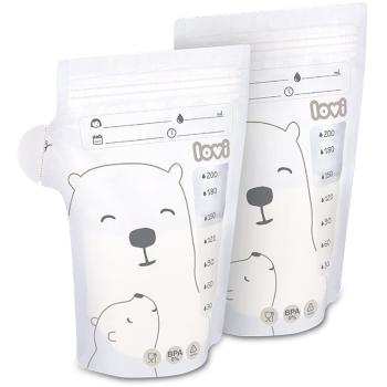 LOVI Buddy Bear sáček na uchování mateřského mléka 25x200 ml