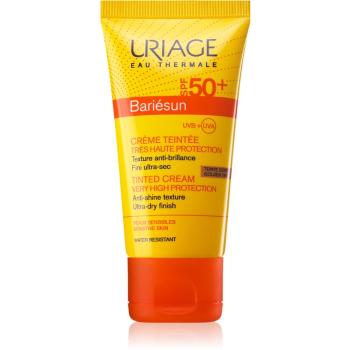 Uriage Bariésun Golden Tinted Cream SPF 50+ ochranný tónovací krém na obličej SPF 50+ odstín Gold 50 ml