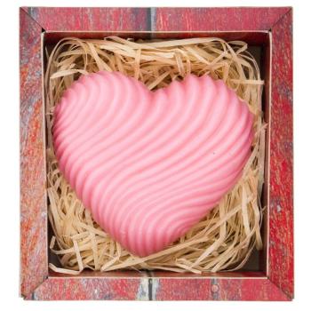 Bohemia Gifts & Cosmetics Heart ručně vyráběné mýdlo s glycerinem 120 g