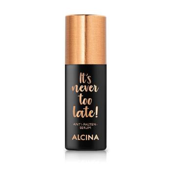 Alcina Sérum proti vráskám It`s never too late! (Anti-Falten Serum) 30 ml