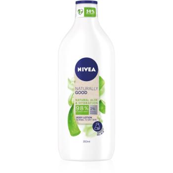 Nivea Naturally Good hydratační tělové mléko s aloe vera 350 ml