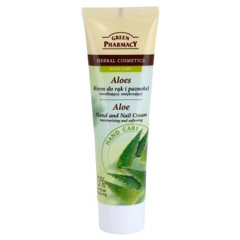 Green Pharmacy Hand Care Aloe hydratační a zvláčňující krém na ruce a nehty 100 ml