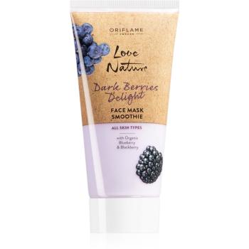 Oriflame Love Nature Dark Berries Delight regenerační a hydratační maska na obličej 50 ml