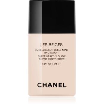 Chanel Les Beiges Sheer Healthy Glow Tinted Moisturizer tónovací hydratační krém s rozjasňujícím účinkem SPF 30 odstín Light 30 ml