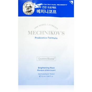 Holika Holika Mechnikov's Probiotics Formula rozjasňující plátýnková maska 25 ml