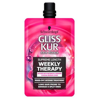 Gliss Kur Týdenní pečující kúra na vlasy Supreme Length (Rinse-out Intense Treatment) 50 ml