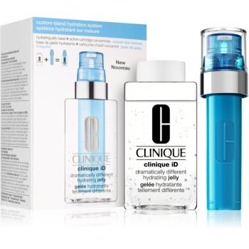 Clinique iD™ Dramatically Different™ Hydrating Jelly + Active Cartridge Concentrate for Pores & Unev kosmetická sada I. (pro rozjasnění a vyhlazení pl