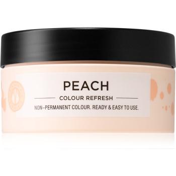 Maria Nila Colour Refresh Peach jemná vyživující maska bez permanentních barevných pigmentů výdrž 4 – 10 umytí 9.34 100 ml