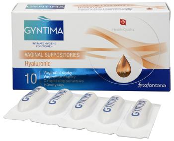 FYTOFONTANA Gyntima vaginální čípky Hyaluronic 10 ks