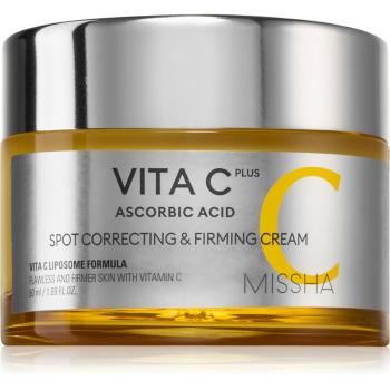 Missha Vita C Plus zpevňující denní krém proti pigmentovým skvrnám 50 ml