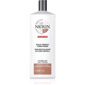 Nioxin System 3 Color Safe Scalp Therapy Revitalising Conditioner hydratační a vyživující kondicionér pro snadné rozčesání vlasů 1000 ml