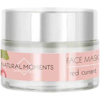 Organique Posilující maska pro všechny typy pleti Natural Moments Red Currant (Face Mask) 50 ml