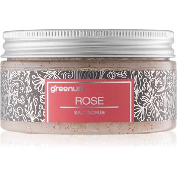Greenum Salt Scrub solný peeling na tělo s vůní Rose 320 g