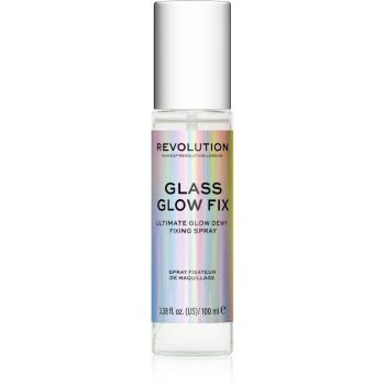 Makeup Revolution Glass rozjasňující fixační sprej 100 ml