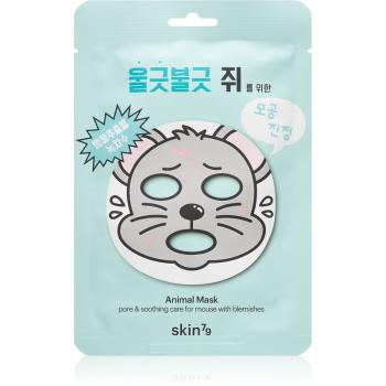 Skin79 Animal For Mouse With Blemishes plátýnková maska pro problematickou pleť, akné 23 g