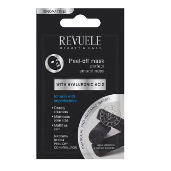Revuele Slupovací maska s aktivním uhlím a kyselinou hyaluronovou Beauty & Care (Peel Off Mask) 7 ml