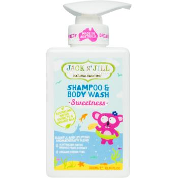 Jack N’ Jill Sweetness jemný sprchový gel a šampon pro děti 2 v 1 300 ml