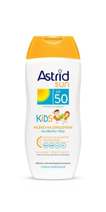 Astrid Dětské mléko na opalování OF 50 Sun 80 ml