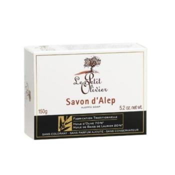 Le Petit Olivier Lisované mýdlo s olivovým a vavřínovým olejem Aleppo (Soap) 150 g