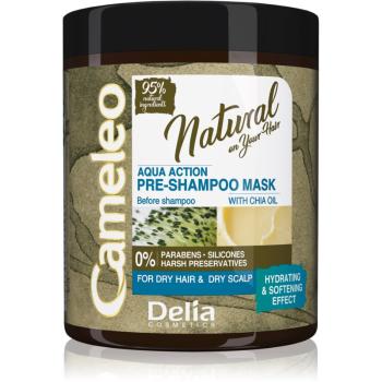 Delia Cosmetics Cameleo Natural před-šamponová péče pro suché vlasy 250 ml