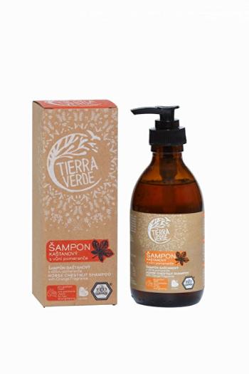 Tierra Verde Kaštanový šampon pro posílení vlasů s vůní pomeranče 230 ml