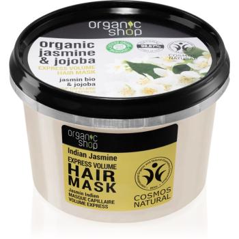 Organic Shop Organic Jasmine & Jojoba maska na vlasy pro objem 250 ml