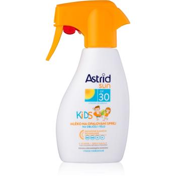 Astrid Sun Kids mléko na opalování ve spreji pro děti SPF 30 200 ml