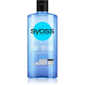 Syoss Pure Volume objemový micelární šampon 440 ml