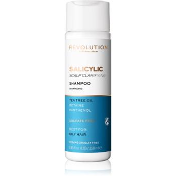 Revolution Haircare Skinification Salicylic čisticí šampon pro mastné vlasy a vlasovou pokožku 250 ml