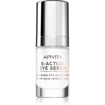 Apivita 5-Action Eye Serum intenzivní sérum na oční okolí 15 ml
