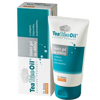 Tea Tree Oil čisticí gel na oblič.150ml Dr.Müller