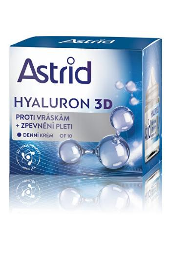Astrid Zpevňující denní krém proti vráskám OF 10 Hyaluron 3D 50 ml