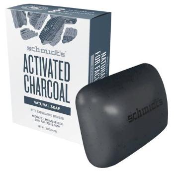 Schmidt´s Přírodní toaletní mýdlo aktivní dřevěné uhlí (Bar Soap Active Charcoal) 142 g