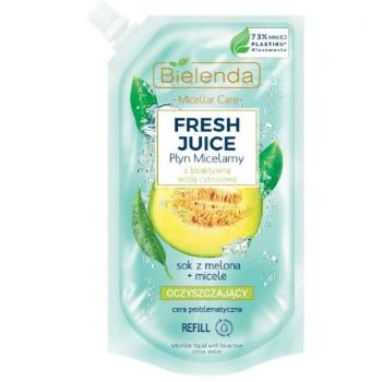 Bielenda Micelární voda citron a meloun Fresh Juice - náhradní náplň (Liquid Micellar) 500 ml
